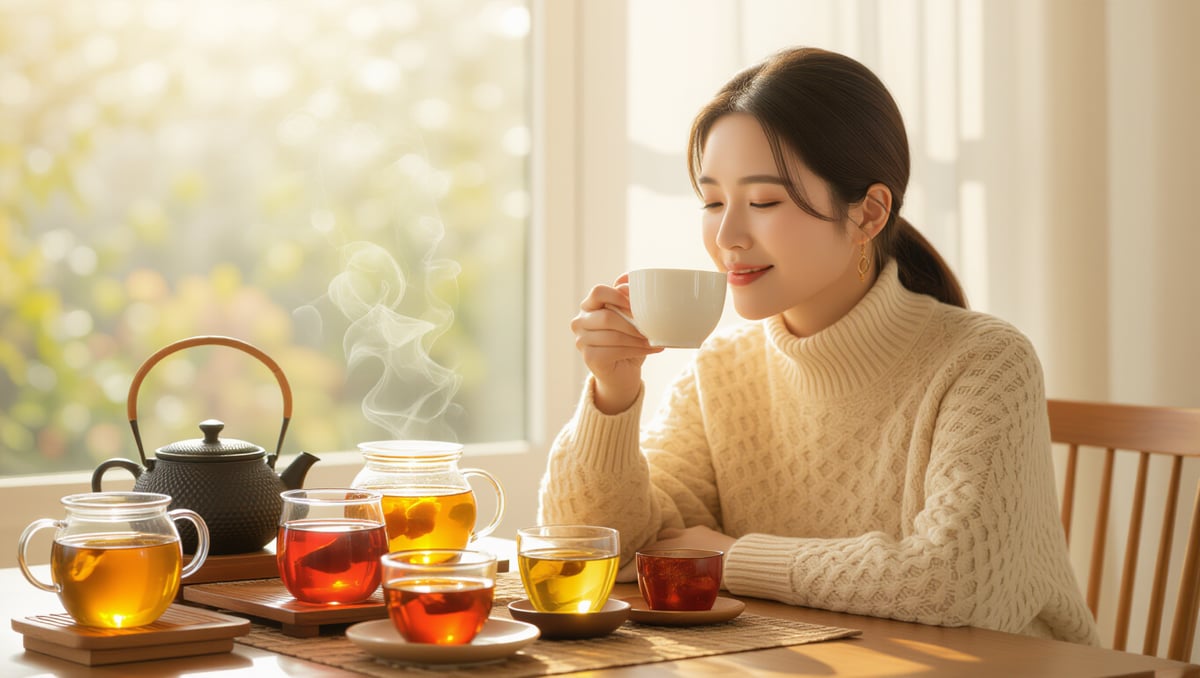 알레르기 비염 완화, 차와 함께하는 현명한 관리법 2 🌿 알레르기 비염 완화에 좋은 차 종류