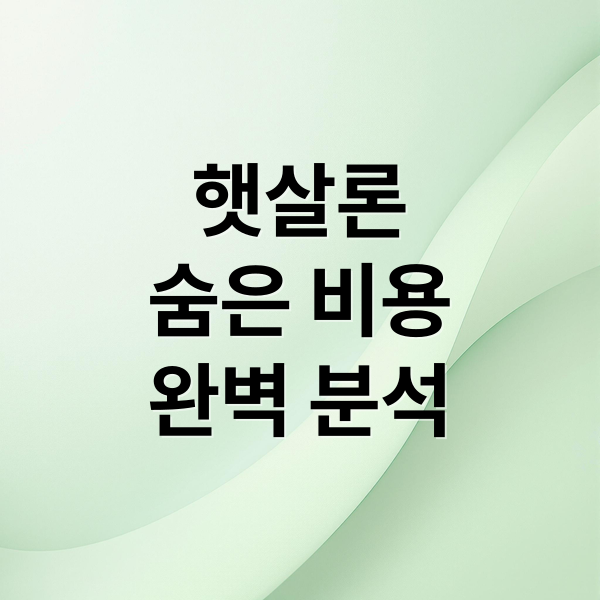햇살론 대출 숨겨진 비용 완벽 파헤치기 1 thumbnail 1756335409812 9k73m1boc8