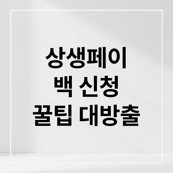 상생페이백 완벽 가이드: 신청부터 환급, 소비 꿀팁까지!(50자) 1 thumbnail 1758174238437 tjc5bosoil