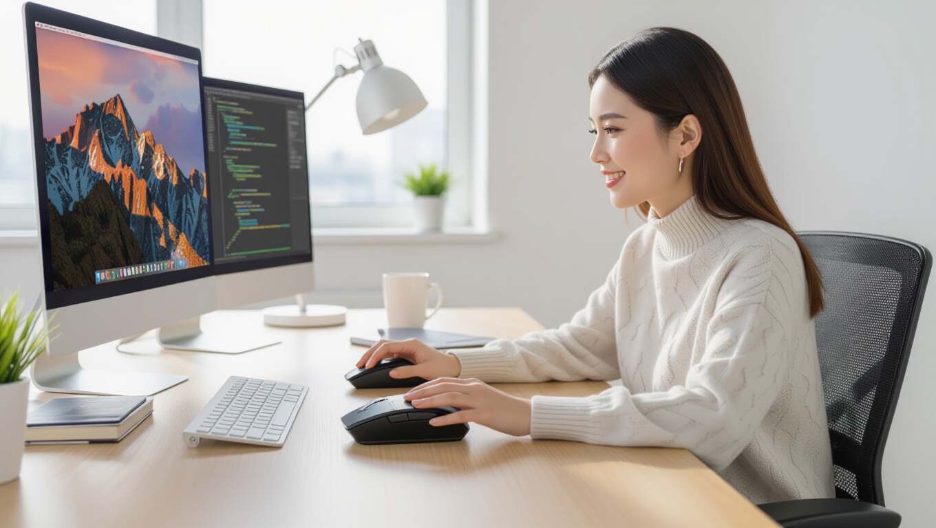 ✨ 더욱 정교해진 디자인: MX Master 4의 외형 변화