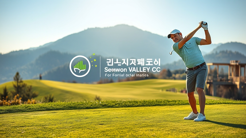 서원밸리 컨트리클럽 완벽 가이드: 코스, 예약, 그린콘서트, 캐디, 대회 정보 총정리 2 서원밸리 CC는? (realistic 스타일)