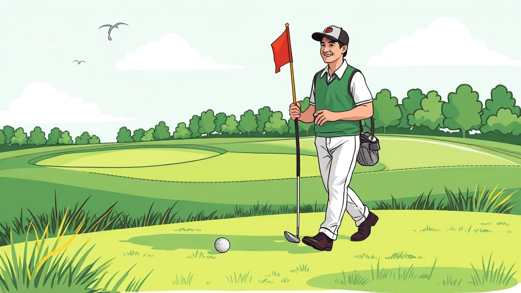 서원밸리 컨트리클럽 완벽 가이드: 코스, 예약, 그린콘서트, 캐디, 대회 정보 총정리 7 캐디 서비스 및 교육 (illustration 스타일)