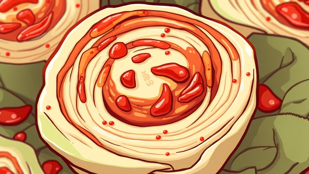 김장김치, 왜 양념이 중요할까? (cartoon 스타일)