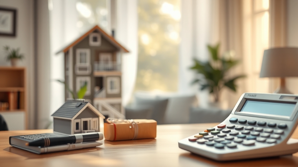 부담부증여 세금 계산 (realistic 스타일)