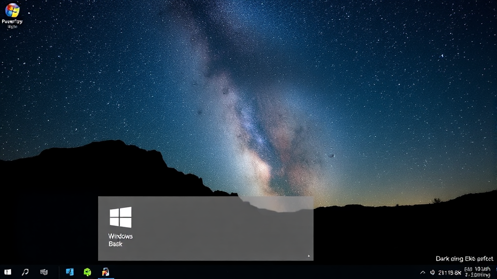 윈도우 11 완벽 가이드: 업데이트, 다크 모드 설정, 최적화 A to Z 6 PowerToys 활용, 다크 모드 자동 설정 (realistic 스타일)