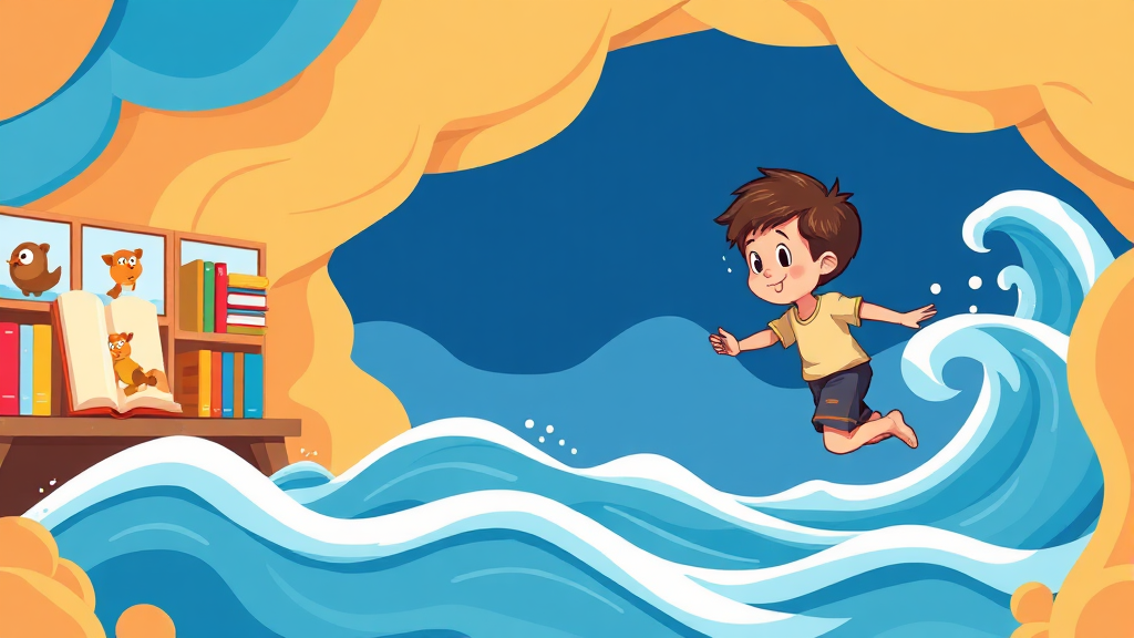 2025 부산국제아동도서전 완벽 가이드: 놓치면 후회할 정보 총정리 3 전시 및 체험 프로그램 안내 (cartoon 스타일)