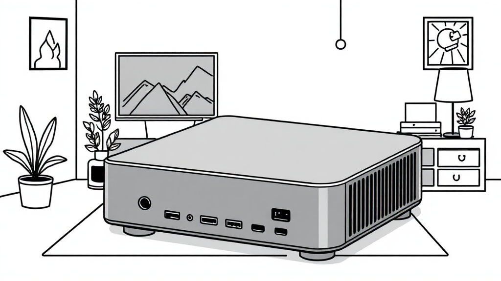 N100 vs Ryzen 5 3500U: 미니 PC 및 노트북 CPU 성능 비교 분석 4 Intel N100/N95: 미니 PC 활용 및 성능 분석 (illustration 스타일)