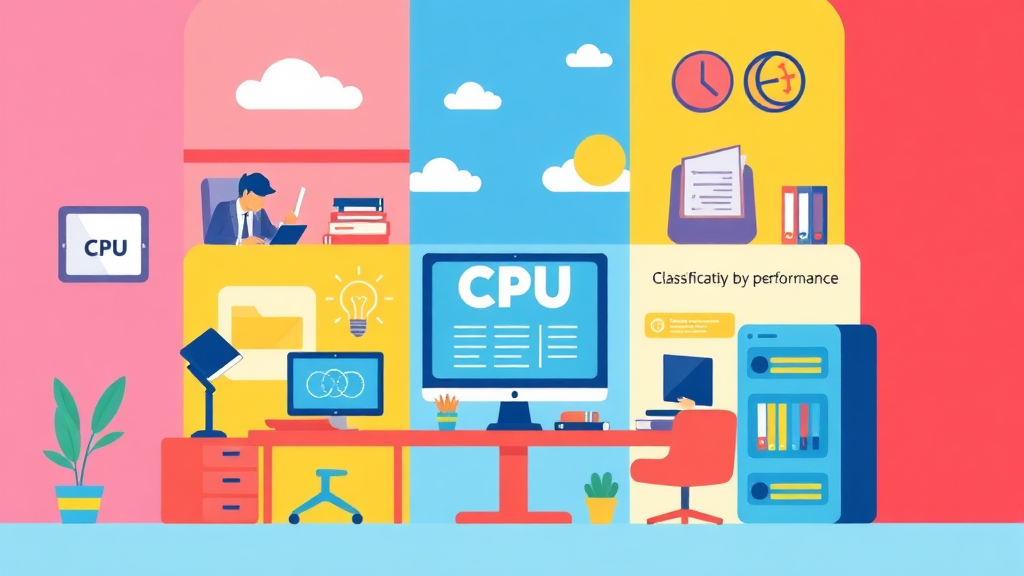 N100 vs Ryzen 5 3500U: 미니 PC 및 노트북 CPU 성능 비교 분석 8 CPU 선택 가이드: 용도별 최적 CPU 추천 (cartoon 스타일)