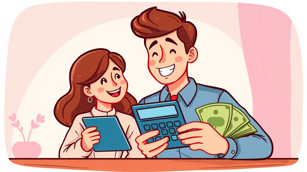 배우자 카드 사용액, 얼마나 공제받을 수 있나? (cartoon 스타일)