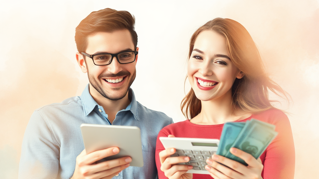 사례로 알아보는 배우자 카드 소득공제 효과 (watercolor 스타일)