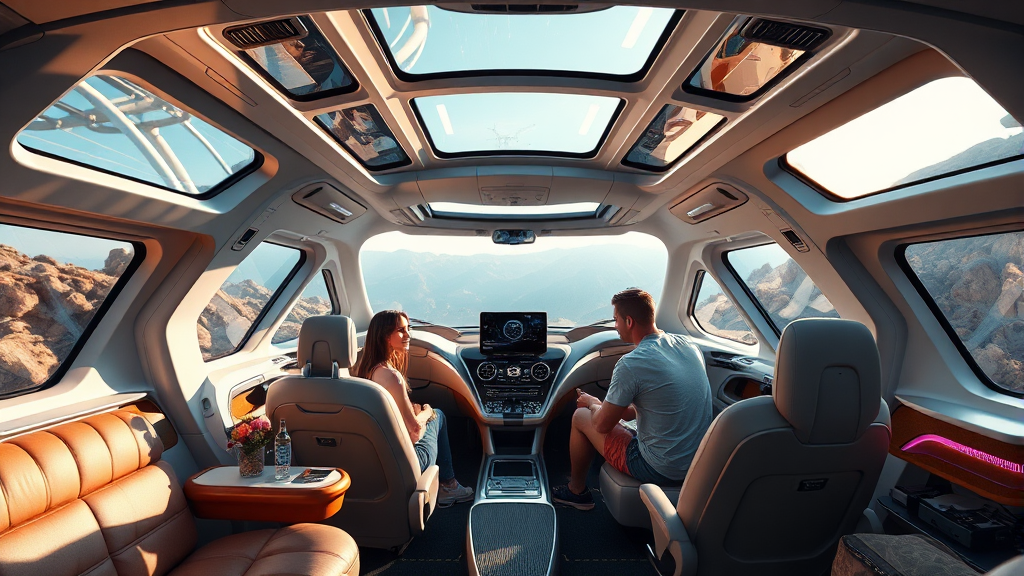 아이오닉9, 실내 디자인은? (realistic 스타일)