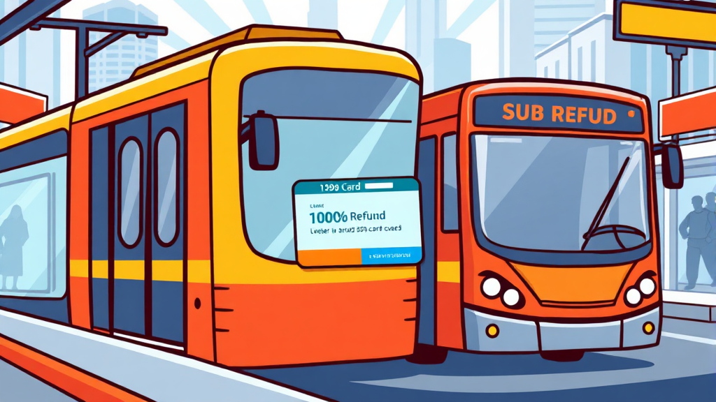 2026 모두의 카드 완벽 분석: K-패스 비교, 혜택, 신청, 사용법 총정리 3 상한액 초과 시 100% 환급 (cartoon 스타일)