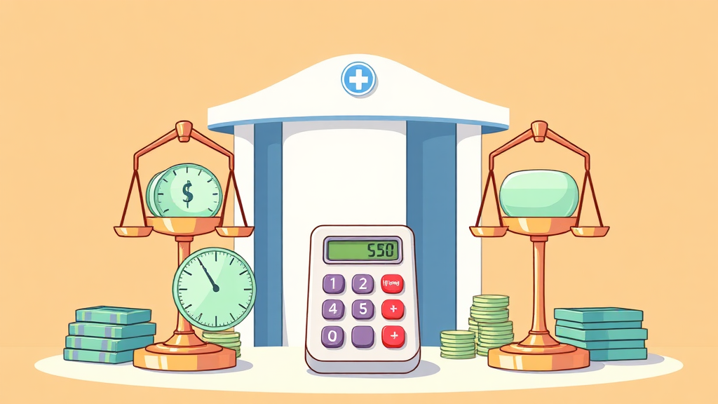 본인부담상한제와 실손보험 관계 (cartoon 스타일)