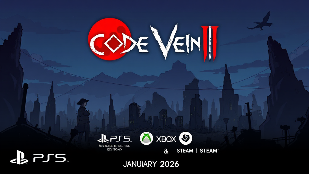 코드 베인 II: 출시일, 스토리, 등장인물, 게임 시스템 총정리 3 출시일 및 에디션 정보 (cartoon 스타일)