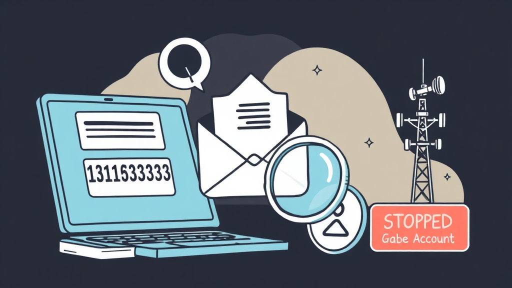 인증번호 문자 미수신? 원인 분석부터 해결, 플랫폼별 문제 해결 A to Z 2 미수신 원인 분석 (illustration 스타일)