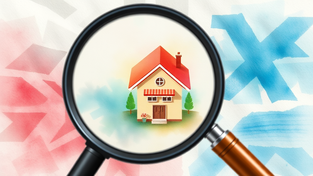 다주택자 양도세 중과 세율 및 계산 (watercolor 스타일)