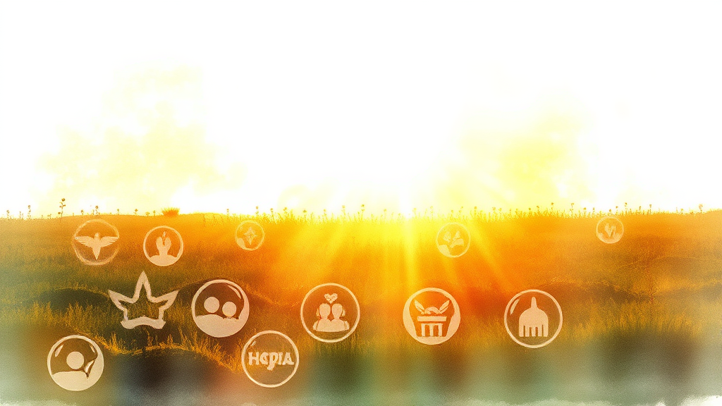 차상위계층 유형별 혜택 비교 (watercolor 스타일)