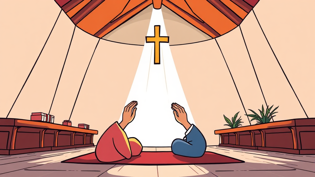 하이델베르크 요리문답과 함께하는 주기도문 묵상: 깊이 있는 이해와 적용 5 주기도문 묵상을 위한 질문 (cartoon 스타일)