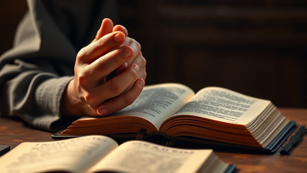 하이델베르크 요리문답과 함께하는 주기도문 묵상: 깊이 있는 이해와 적용 9 결론 (realistic 스타일)