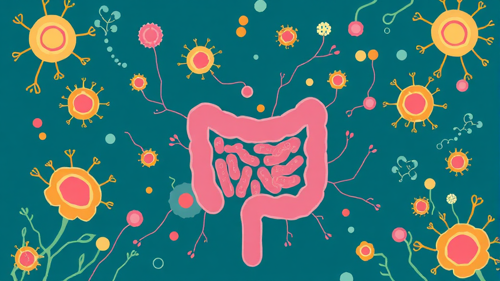 프리바이오틱스, 장 건강 핵심 열쇠와 똑똑한 섭취 가이드 2 프리바이오틱스의 놀라운 효능과 효과 (illustration 스타일)